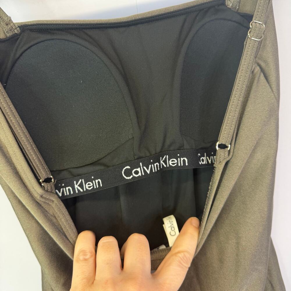 Calvin Klein Tummy Control One Piece Swimsuit Women's size 8 NWT - Picture 7 of 7